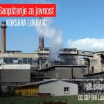 Povodom otvaranja stečajnog postupka u Koksari Lukavac